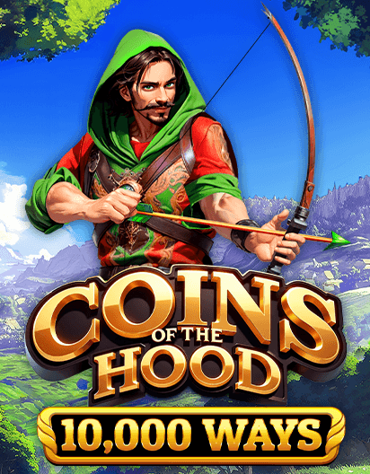 Coins of The Hood 10,000 Ways — slot game cover art