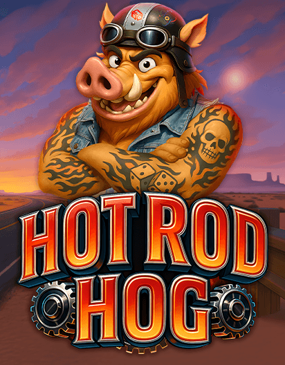 Hot Rod Hog — slot game cover art