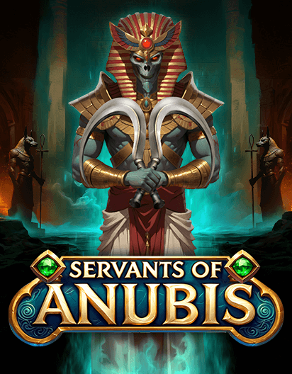 Servants of Anubis — slot game cover art