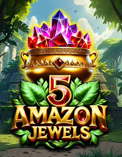 5 Amazon Jewels — slot game cover art