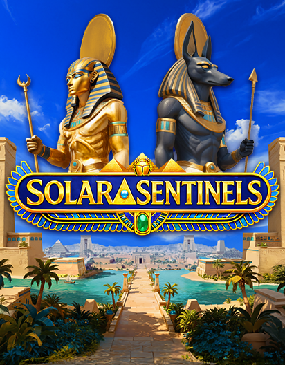Solar Sentinels — slot game cover art