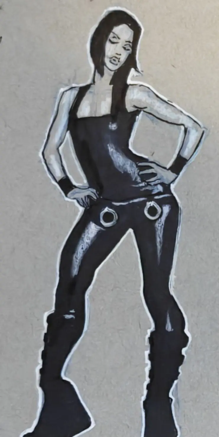 Drawn by hand