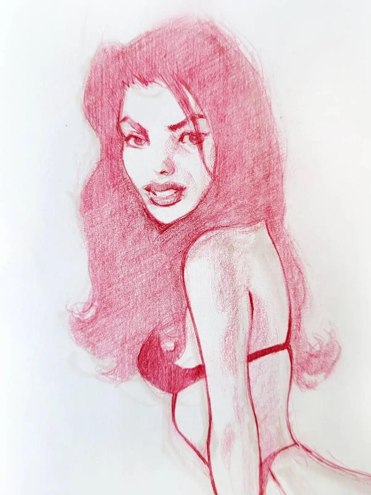 Drawn by hand